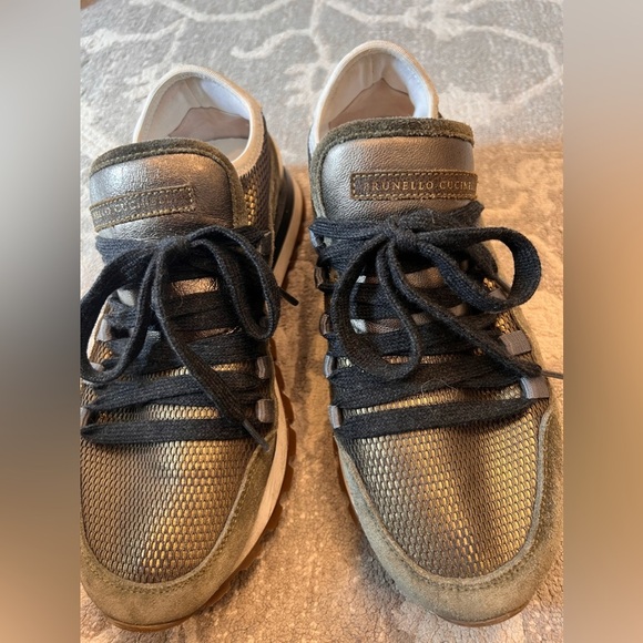 Brunello Cucinelli Ball-chain Embellished
Sneakers - Picture 5 of 8